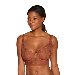NWT Cosabella Kalahari Curvy Bralette Kalah1310 Copper Size S
